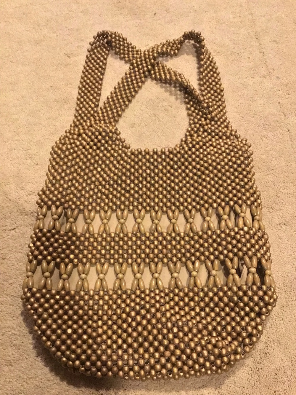 Beaded Tote Bag